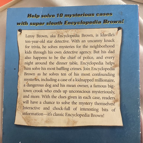 Encyclopedia Brown Chapter Books - Picture 7 of 10
